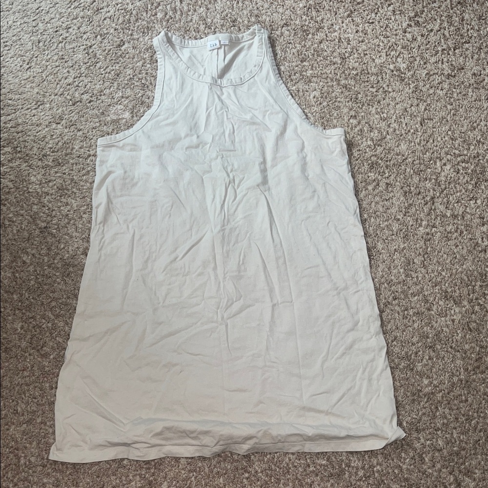 GAP Cream Sleeveless Top